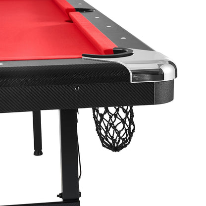 7 Ft. Foldable Pool Table with Complete Accessory Set