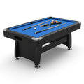 Pool Table Designed for Home Entertainment, 7FT Professional Size, Foldable Legs, Complete Accessories Set