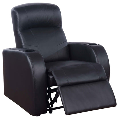 Cyrus 5-Piece Top Grain Leather Home Theater Seating