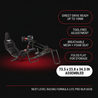 Formula Lite Pro Foldable Cockpit (NLR-S038) — Results & Stats