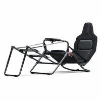 Racing Simulator Cockpit Built for Formula Racing, Foldable Frame, Direct Drive Compatible, Tool-Free Adjust