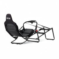 Racing Simulator Cockpit Built for Formula Racing, Foldable Frame, Direct Drive Compatible, Tool-Free Adjust