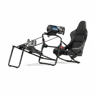 Racing Simulator Cockpit Built for Formula Racing, Foldable Frame, Direct Drive Compatible, Tool-Free Adjust