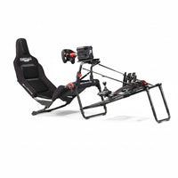 Racing Simulator Cockpit Built for Formula Racing, Foldable Frame, Direct Drive Compatible, Tool-Free Adjust
