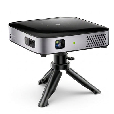 Wireless Portable Projector Designed for Big Screen Entertainment, 10000mAh Battery, 4K Support, WiFi & Bluetooth